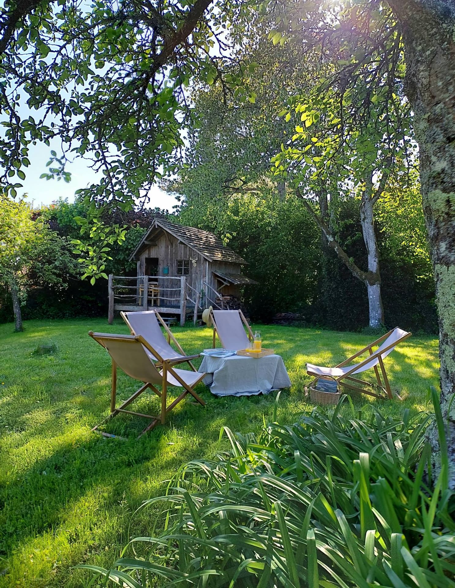 Cabane sur pilotis